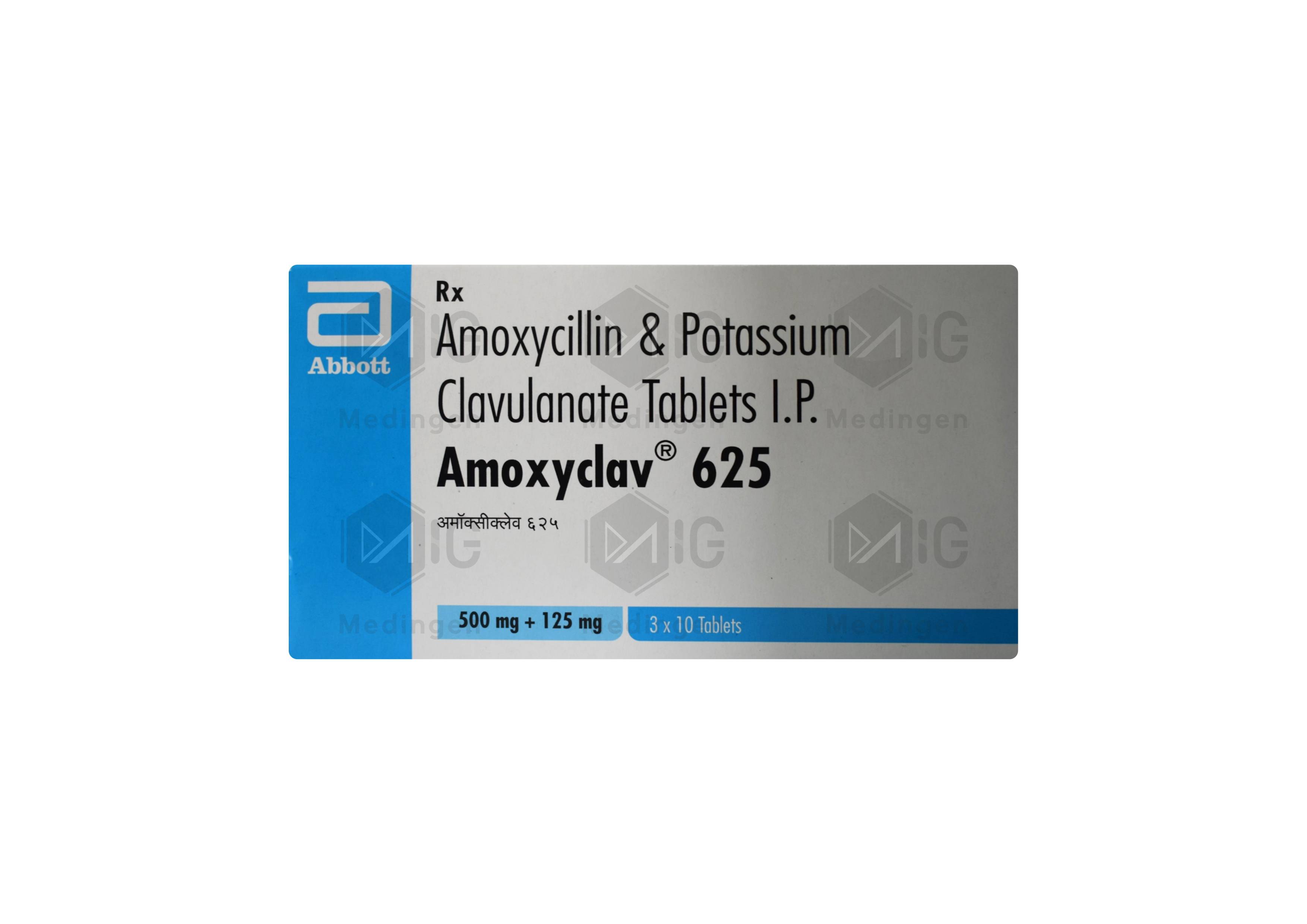 AMOXYCLAV 625MG